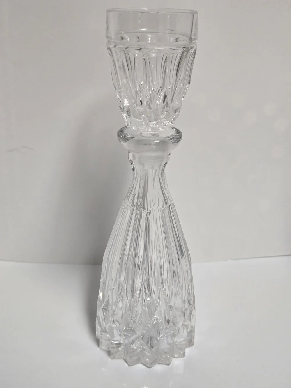 1930’s Barski Bohemia Cut Lead Crystal Mouthwash Decanter